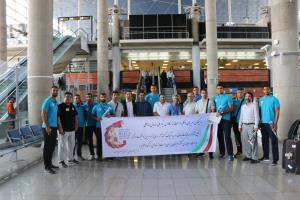 ورود تیم ملی هندبال ساحلی به ایران 